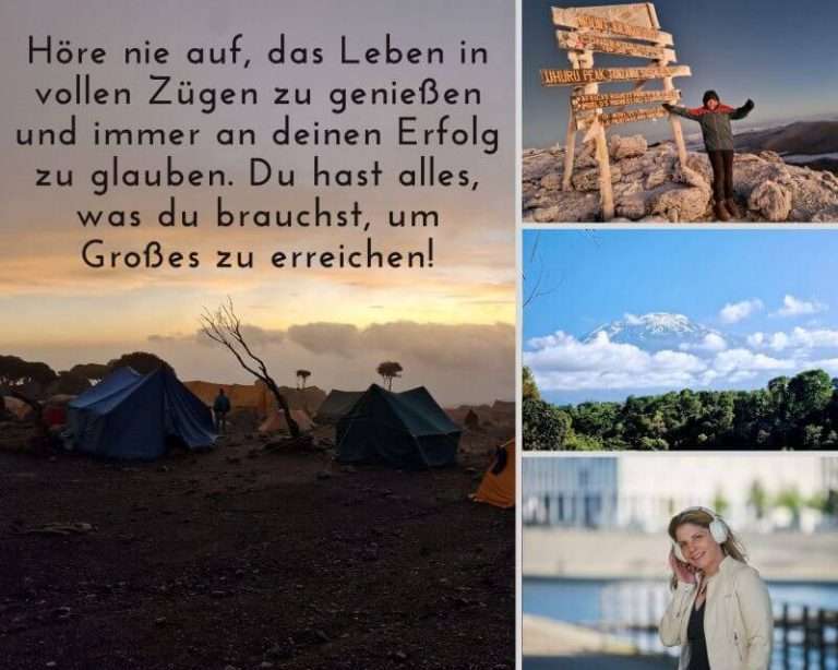 Glaube daran, Du schaffst es …..