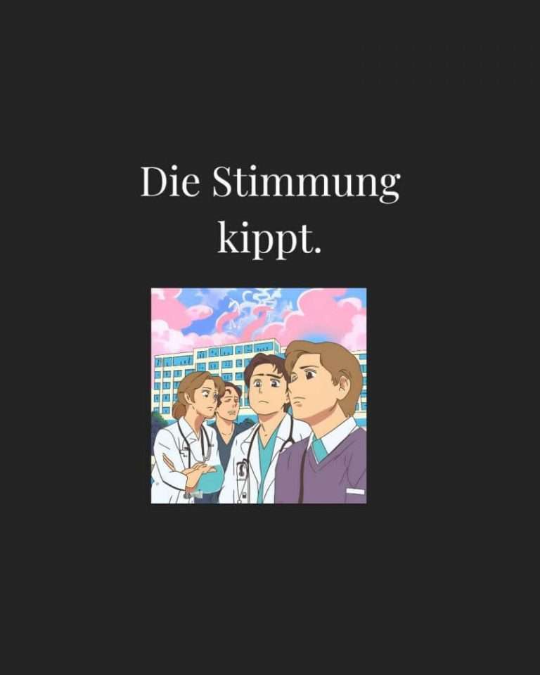 Die Stimmung kippt.