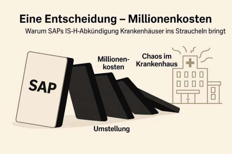Millionen im Gesundheitswesen verschwendet – weil IT-Konzerne den Takt vorgeben!