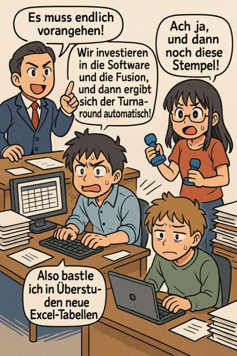 Stempel, Schnittstellen und die Suche nach dem Turnaround