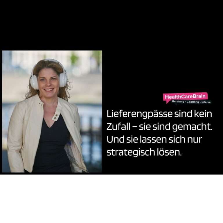 Lieferengpässe im Gesundheitswesen